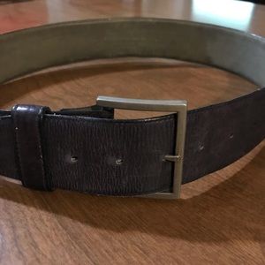 leather antique finish cowhide belt